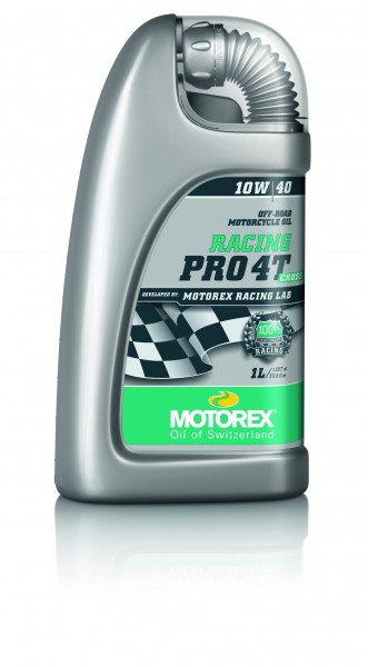 Motorex Motoröl 4 Takt, 10W/40, Racing Pro Cross, 1 l