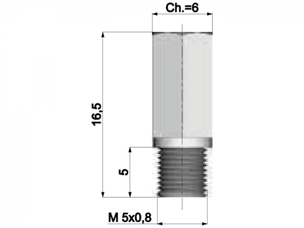 Polini Hauptdüse, 118, M5, CP - Keihin - PWK