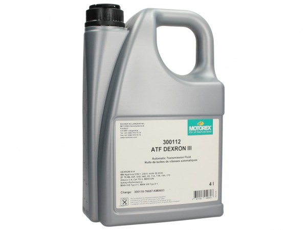 Motorex Getriebeöl, ATF Dexron III, 4 l, synthetic performance