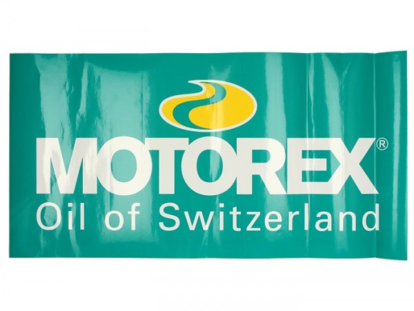 Motorex Aufkleber, grün, weiss, 600x275 mm