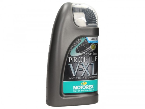 Motorex Motoröl 4 Takt, 5W/30, Profile V-XL, vollsynthetisch, 1 l