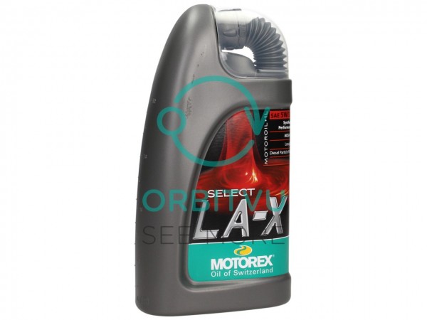 Motorex Motoröl 4 Takt, 5W/30, Select LA-X Synthetic Performance SAE, teilsynthetisch, 1 l