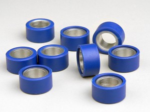 Polini Variatorrollensatz, 19x12 mm, blau, 7,6 g, Stück: 9