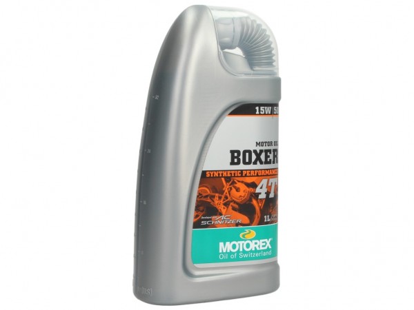 Motorex Motoröl 4 Takt, 15W/50, Boxer, vollsynthetisch, 1 l