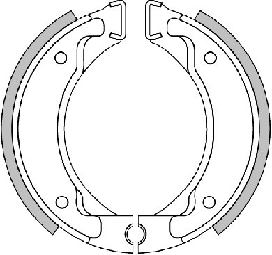 Polini Bremsbackensatz, Ø110x25