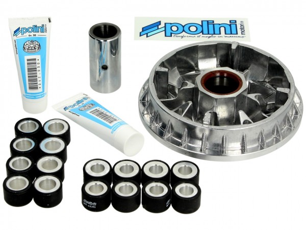 Polini Variator, Maxi Hi-Speed, Aprilia, Gilera, Malaguti, Peugeot, Piaggio, 2x8 Rollen